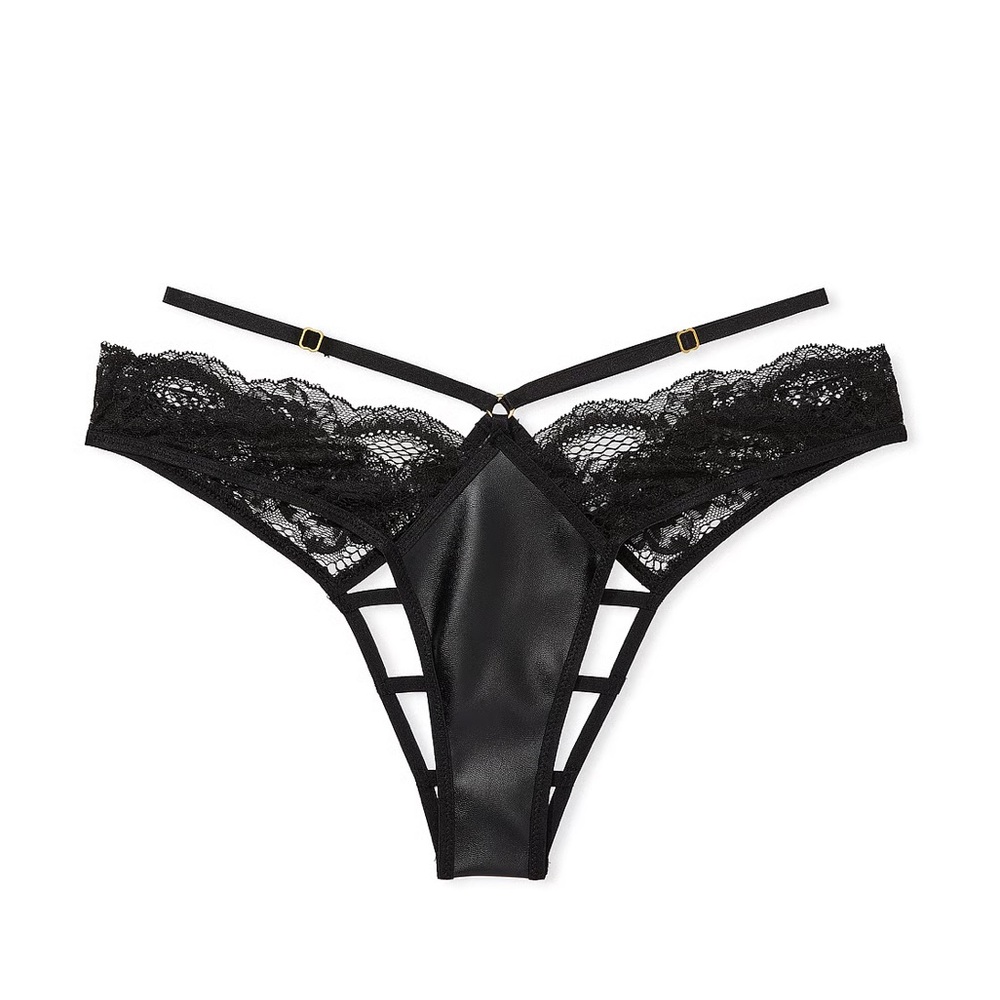 Victoria’s Secret - Very Sexy Fishnet Floral Open Back Brazilian Panty